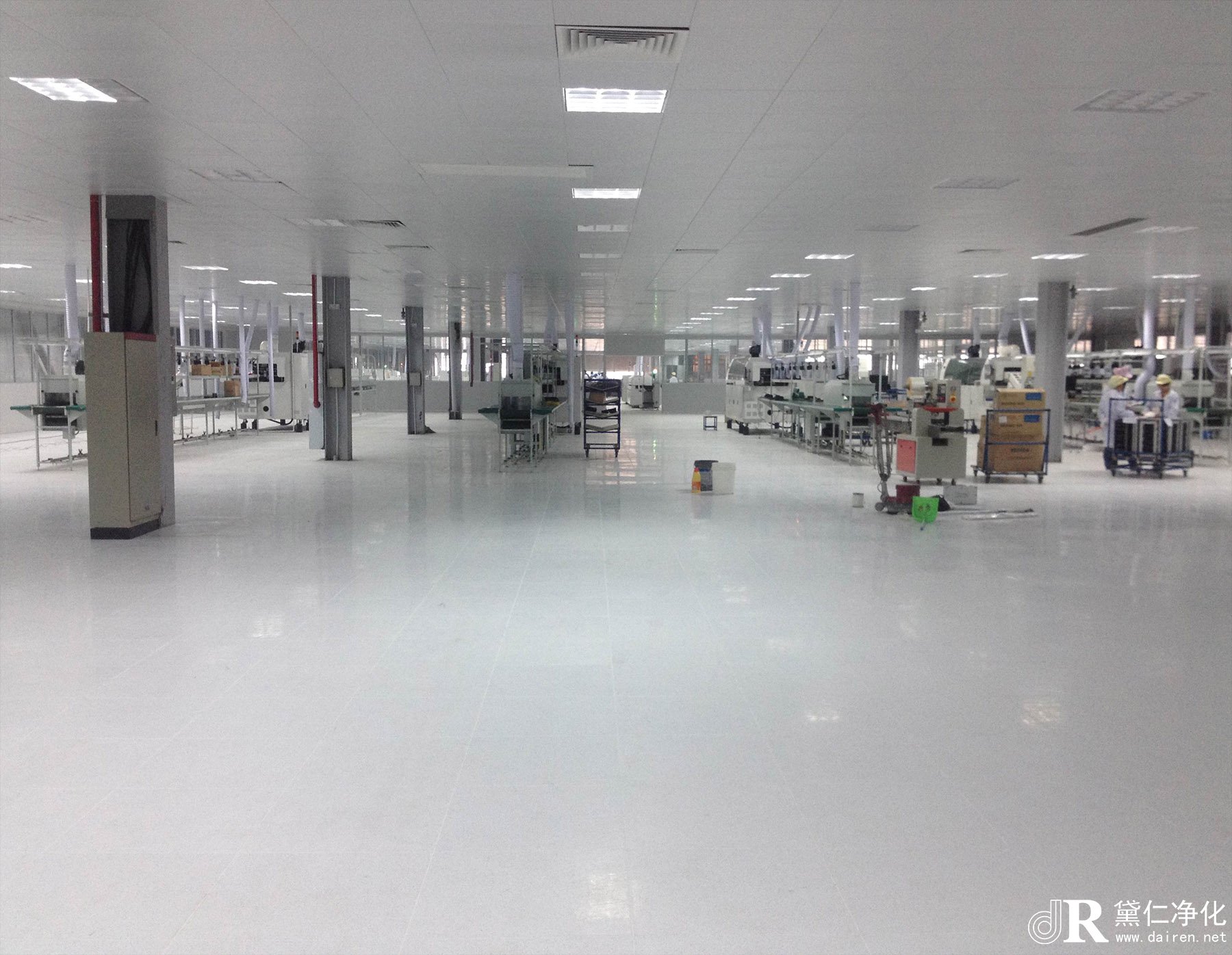 上海浦東電子潔凈廠房設(shè)計施工案例