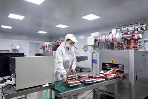 食品廠凈化車間中的細(xì)節(jié)